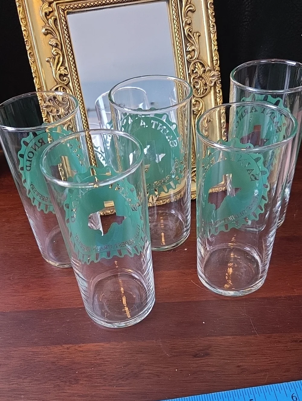 Vintage Saint Arnold Oldest Craft Brewery In Texas** Set of 5**  10oz Glasses